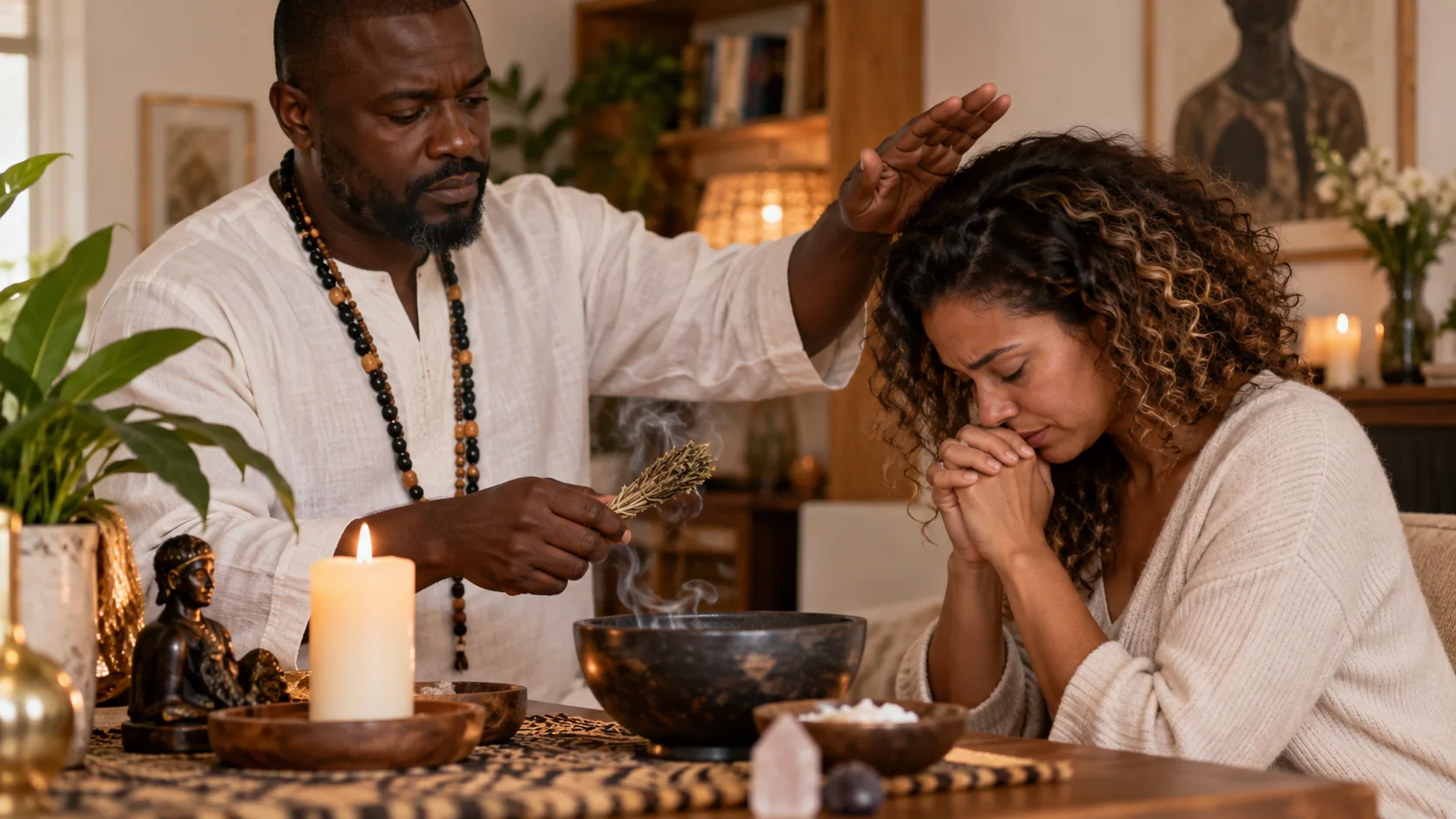 Desenfeitiçamento e proteção contra magia negra ou bruxaria